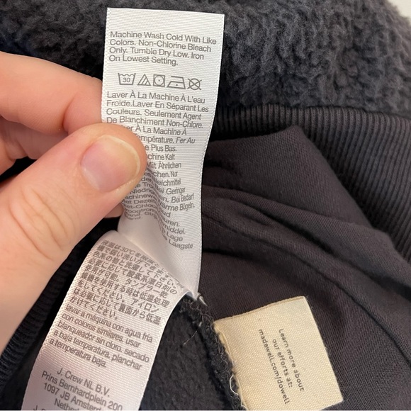 Madewell (Re)sourced Sherpa Popover - Picture 6 of 10
